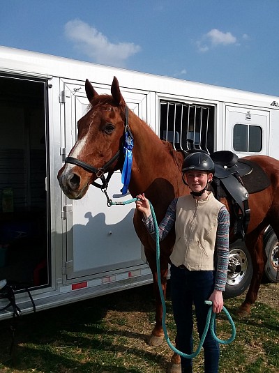 Cooper and Thelma, Western dressage success!